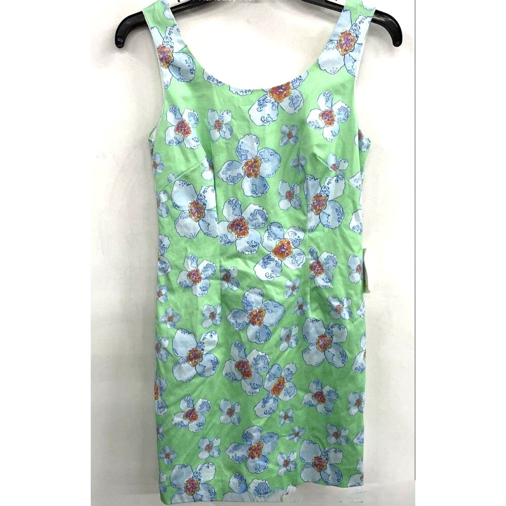 Kaeli Smith "Seapop" Dixie Cotton Casual Shift Dress Size 2 Resort Wear